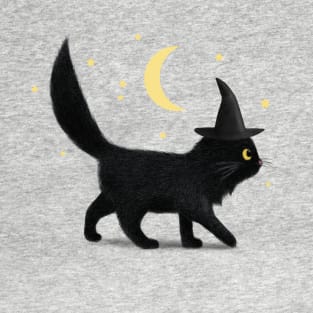 Hallows Eve Cat T-Shirt